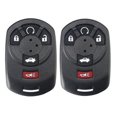 For Cadillac STS 2005 - 2007 M3N65981403 10372541 315MHz ID46 5 Button Remote Car Key Fob - 2 PCS
